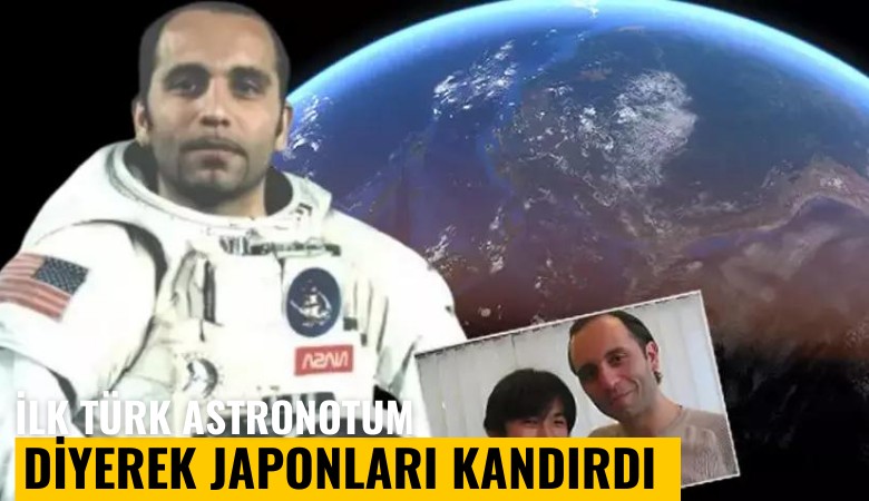 İlk Türk astronotum diyerek Japonları kandırdı