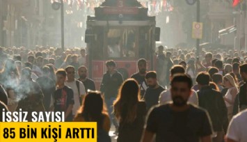 İşsiz sayısı ocakta 85 bin kişi arttı