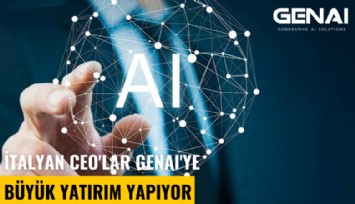 İtalyan CEO'lar GenAI'ye büyük yatırım yapıyor
