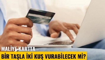 Maliye kartta bir taşla iki kuş vurabilecek mi?
