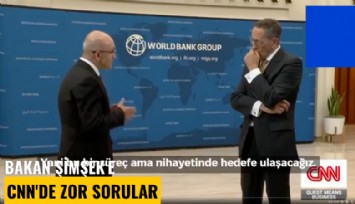 Bakan Şimşek'e CNN'de zor sorular: Borcunuzu şişiriyor musunuz?
