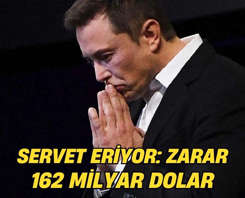 Elon Musk'ın serveti eriyor: Zarar 162 milyar dolar