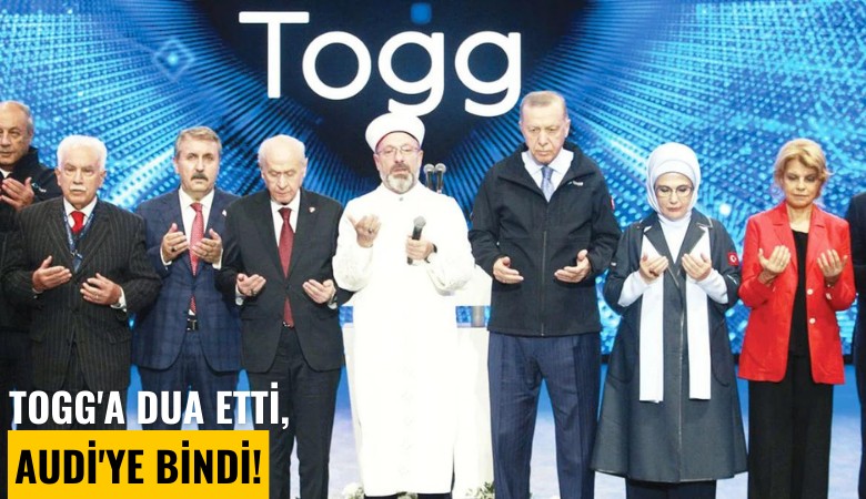 Togg'a dua etti, Audi'ye bindi!