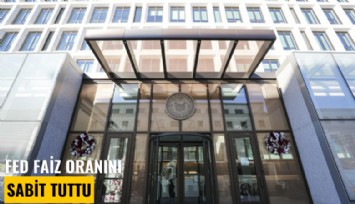FED faiz oranını sabit tuttu
