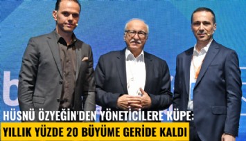 Hüsnü Özyeğin'den yöneticilere uyarı: Yıllık yüzde 20 büyüme geride kaldı