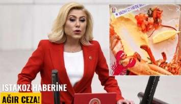 Istakoz haberine ağır ceza!