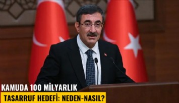 Kamuda 100 milyarlık tasarruf hedefi: Neden-Nasıl
