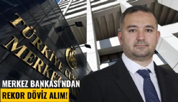 Merkez Bankası'ndan rekor döviz alım