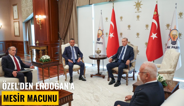 Özel'den Erdoğan'a mesir macunu