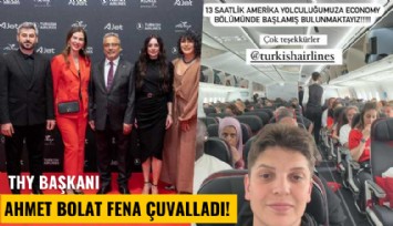 THY Başkanı Bolat fena yakalandı