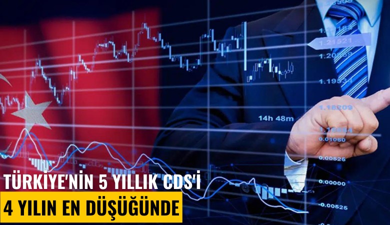 Türkiye'nin 5 yıllık CDS'i 4 yılın en düşüğünde