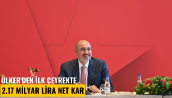 Ülker'den ilk çeyrekte 2.17 milyar lira net kar