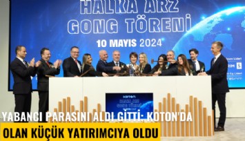 Yabancı parasını aldı gitti; Koton'da olan küçük yatırımcıya oldu