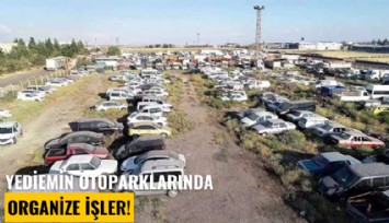 Yediemin otoparklarında organize işler!