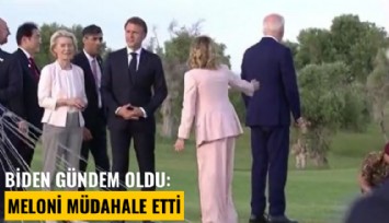Biden gündem oldu: Meloni müdahale etti