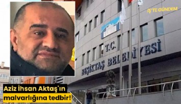 Aziz İhsan Aktaş'ın malvarlığına tedbir!