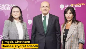 Şimşek, Chatham House'u ziyaret edecek
