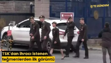 TSK'dan ihracı istenen teğmenlerden ilk görüntü