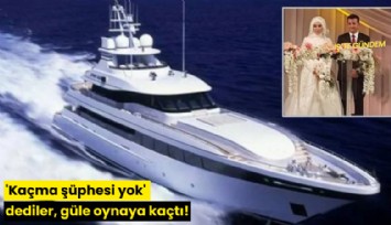 'Kaçma şüphesi yok' dediler, güle oynaya kaçtı!