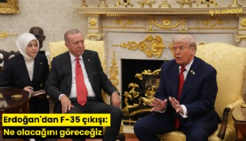 Erdoğan'dan F-35 çıkışı: Ne olacağını göreceğiz