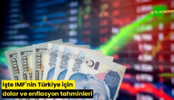 İşte IMF'nin Türkiye için dolar ve enflasyon tahminleri