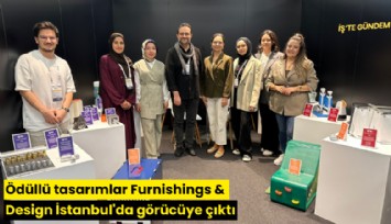 Ödüllü tasarımlar Furnishings & Design İstanbul'da görücüye çıktı