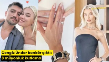 Cengiz Ünder bonkör çıktı: 8 milyonluk kutlama