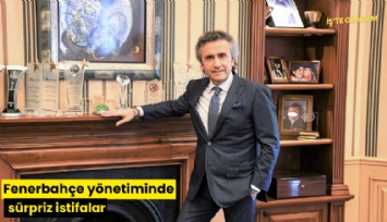 Fenerbahçe yönetiminde sürpriz istifalar