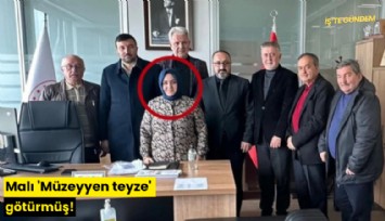 Malı 'Müzeyyen teyze' götürmüş!