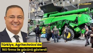 Türkiye, Agritechnica'da 160 firma ile gücünü gösterdi