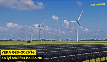 YEKA GES-2025'te en iyi teklifler belli oldu