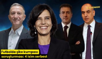Futbolda şike kumpası soruşturması: 4 isim serbest