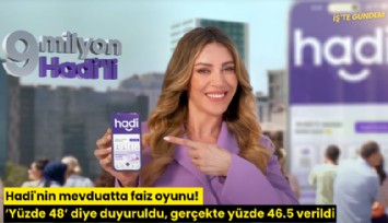 Hadi'nin mevduatta faiz oyunu! Yüzde 48 diye duyuruldu, gerçekte yüzde 46.5 verildi