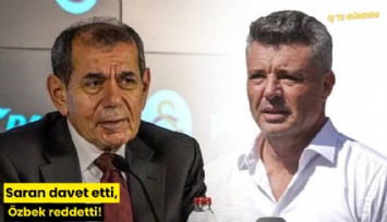 Saran davet etti, Özbek reddetti!
