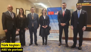 Türk taşları ABD'de parladı