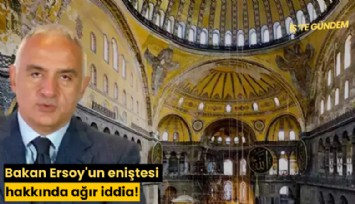 Bakan Ersoy'un eniştesi hakkında ağır iddia!