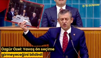 CHP lideri Özel: Yavaş ön seçime girmeyeceğini söyledi