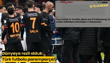 Dünyaya rezil olduk: Türk futbolu paramparça!
