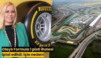 Olaylı Formula 1 pisti ihalesi iptal edildi: İşte nedeni