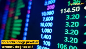 Borsada hangi şirketler temettü dağıtacak?