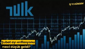 Şubat ayı enflasyonu nasıl düşük geldi?