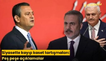 Siyasette kayıp kaset tartışmaları: Peş peşe açıklamalar