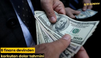 6 finans devinden korkutan dolar tahmini