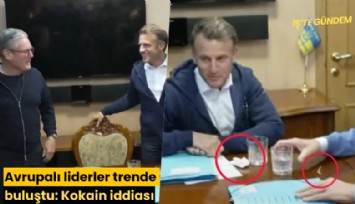 Avrupalı liderler trende buluştu: Kokain iddiası