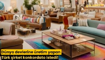 Dünya devlerine üretim yapan Türk şirket konkordato istedi!
