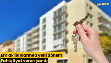 Emlak ilanlarında yeni dönem: Fahiş fiyat veren yandı