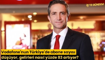 İsviçreli bilim adamları bunu da açıklasın! Vodafone'nun Türkiye'de abone sayısı düşüyor, gelirleri nasıl yüzde 83 artıyor?