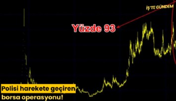 Polisi harekete geçiren borsa operasyonu!