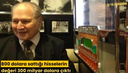 800 dolara sattığı hisselerin değeri 300 milyar dolara çıktı