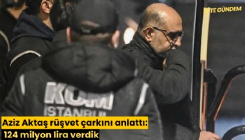 Aziz Aktaş rüşvet çarkını anlattı: 124 milyon lira verdik